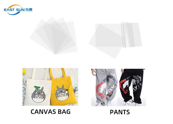 Ein guter Preis. Kühler abziehender einseitiger Matte Heat Transfer-HAUSTIER Film für DTF, das 30CM 33CM 60CM druckt Online