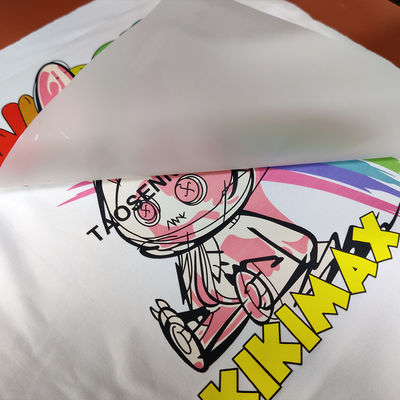 Ein guter Preis. Kostenlose Probe Doppelseitige Matte DTF 30cm 60cm Kaltpeeling Heißpeeling Haustierfilm Dtf Roll Online