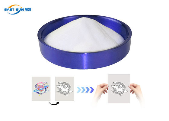 Ein guter Preis. 80-200 Mikron 1kg Weißes DTF Feines PU-Kleberpulver 20kg Heißpresspulver Online