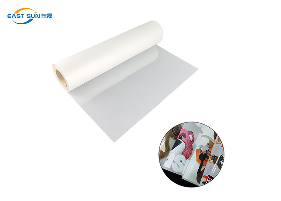 Heat Transfer Printing DTF Film Hot Peel Single Side Matte DTF PET Film Roll