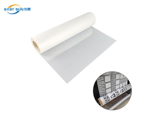 Stabil Single Side Peeling DTF PET Film perfekt für dauerhafte Wärmeübertragung Fortschritt 0,075mm * 60cm * 100y
