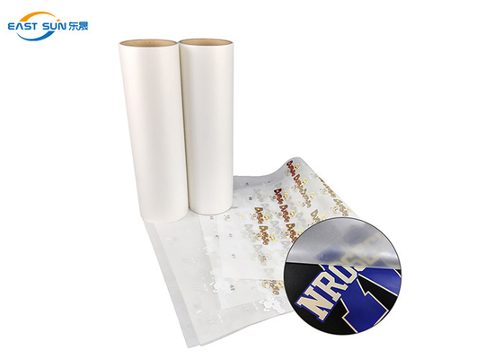 Durchsichtige Farbe DTF PET-Film 60 cm Rollen Heiß- oder Kalt-Peeling