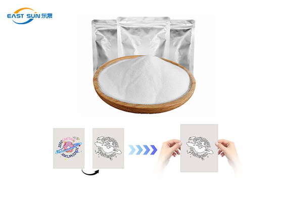 Weiches feines TPU Weiß 1 kg 5 kg Heißschmelz-Klebstoffpulver für DTF