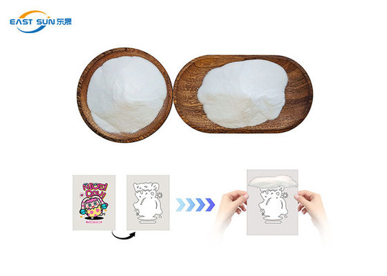 Ein guter Preis. Premium Weißes TPU DTF Klebepulver, Überlegene Elastizität, 80-170 µm Korngröße für DTF-Transferdruck Online